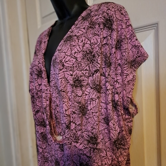 Covington floral blouse size 20-22W - Picture 4 of 6